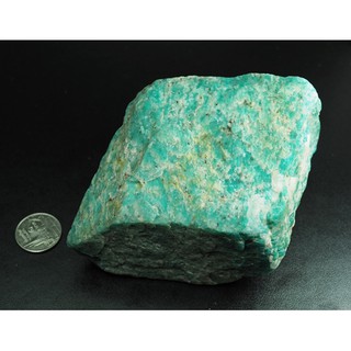 ก้อนอะมาโซไนต์ (Amazonite)  2425 กะรัต (RU075)