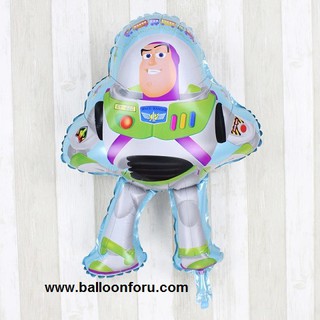 ลูกโป่งบัคไลเยีย Buzz Lightyear Balloons ขนาด 50*75cm
