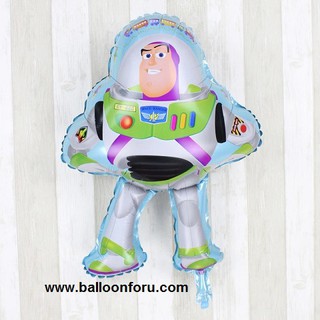 ลูกโป่งบัคไลเยีย Buzz Lightyear Balloons ขนาด 50*75cm