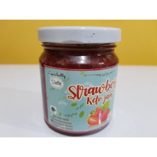 Strawberry Keto Jam สตรอเบอรี่คีโตแยม ไม่มีแป้งและน้ำตาล