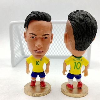 โมเดลฟิกเกอร์ Brazil World Cup Football Star Neymar ของเล่นสําหรับเด็ก