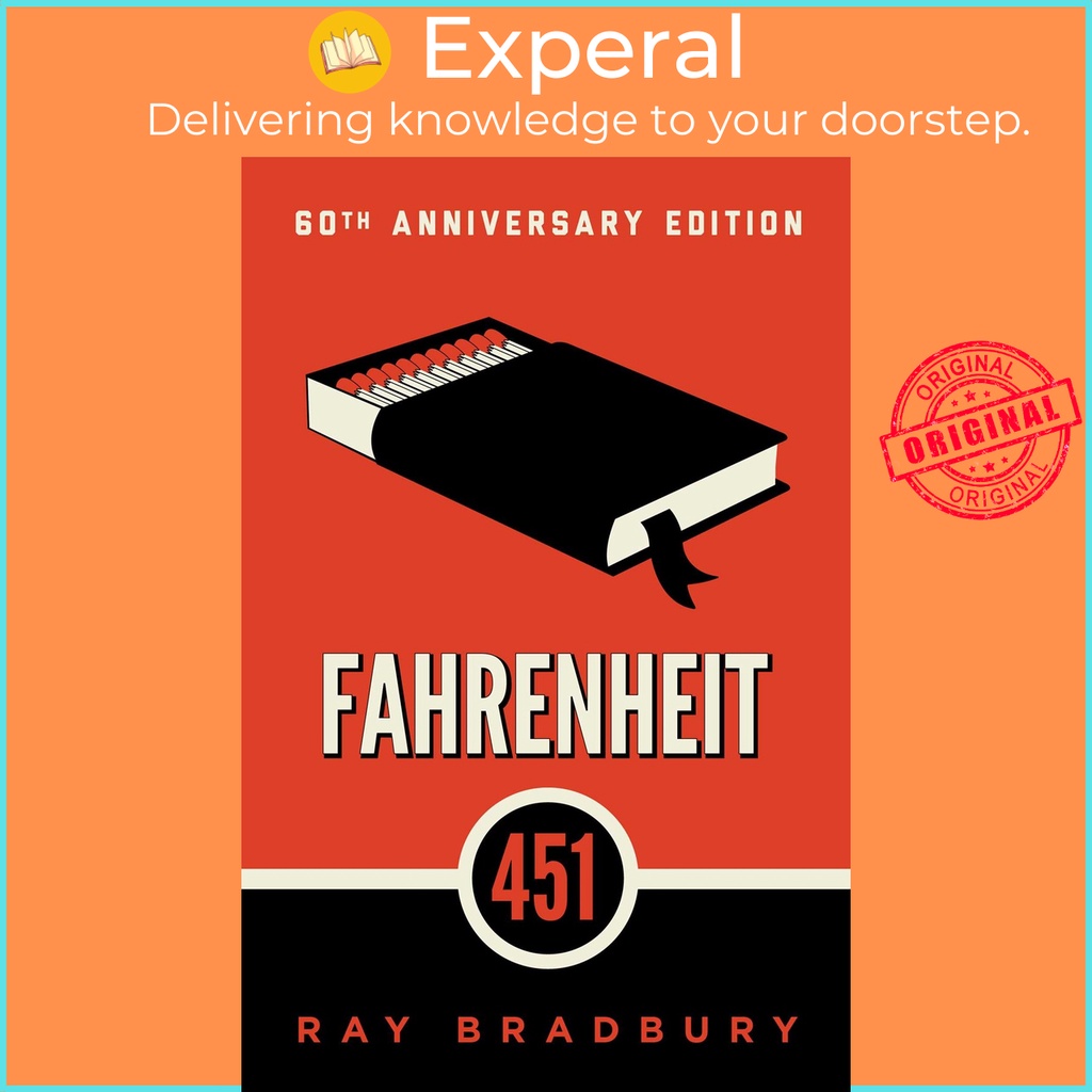 Fahrenheit 451 by Ray Bradbury (ฉบับสหรัฐอเมริกาปกอ่อน)