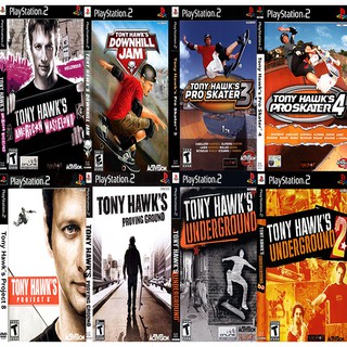 แผ่นเกมส์ PS2 (ส่งไว) Tony Hawks ALL