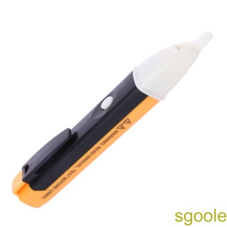 [sgoole]Non-contact Electric Power Detector Detection Pen Voltage Tester Live Null Line Test Pencil LED Back Light