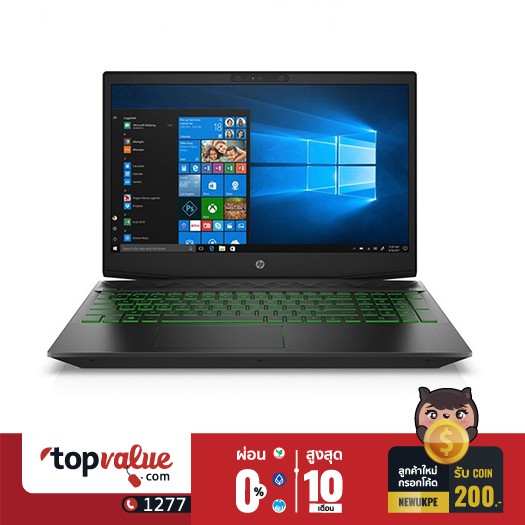 HP Pavilion Gaming NOTEBOOK รุ่น 15-dk0145TX