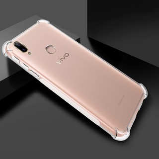 เคสใสนิ่มกันกระแทก Vivo Y85/ Vivo V9 เคส TPU ซิลิโคนกันกระแทกขอบมุม