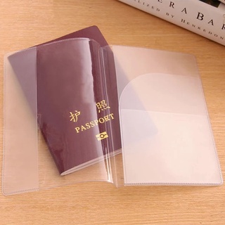 กระเป๋าใส่หนังสือเดินทาง Pvc กันน้ํา สีโปร่งใส สําหรับเดินทาง จํานวน 1 ชิ้น