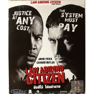 วีดีโอซีดี Law Abiding Citizen  ขังฮีโร่โค่นอำนาจ (พากย์ไทย) ( แนวแอคชั่นมันส์ๆระห่ำฟอร์มยักษ์)