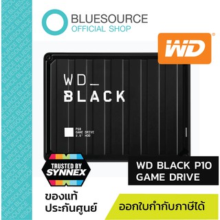 [ของแท้ 100%] WD BLACK P10 GAME DRIVE  ฮาร์ดดิสพกพา USB 3.2 Gen 1 SIZE 2.5"" ขนาด 2TB /4TB / 5TB