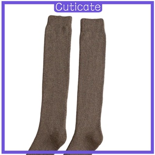 [CUTICATE] Breathable Cotton Mens Knee High Warm Long Winter Thick Socks