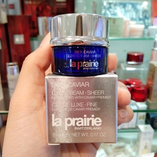 La Prairie Skin Caviar Luxe Cream 5ml.มี2เเบบให้เลือกราคา/1ชิ้น