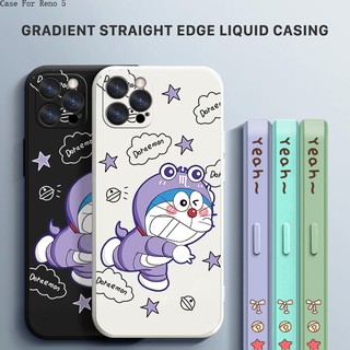 OPPO Reno 5 2 2F Pro 4G 5G ออปโป้ สำหรับ Case Doraemon Cat เคส เคสโทรศัพท์ เคสมือถือ