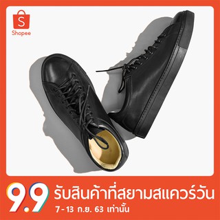 erawon shop 6019BL SNEAKER SHOES สี BLACK