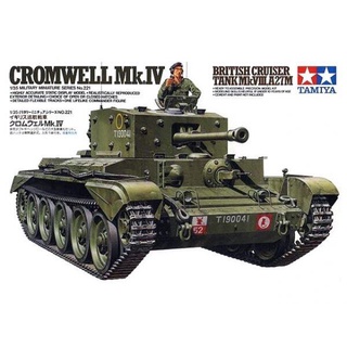 1/35 Cromwell Mk.IV Tamiya #35221 plastic model kit.