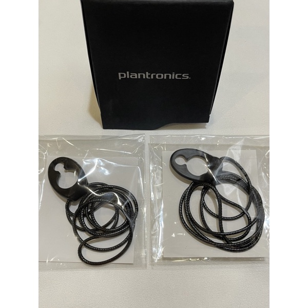 PLANTRONICS สายคล้องหูฟังบลูทูธ Bluetooth VOYAGER 3200 Lanyard,Vinyl Black กันหาย