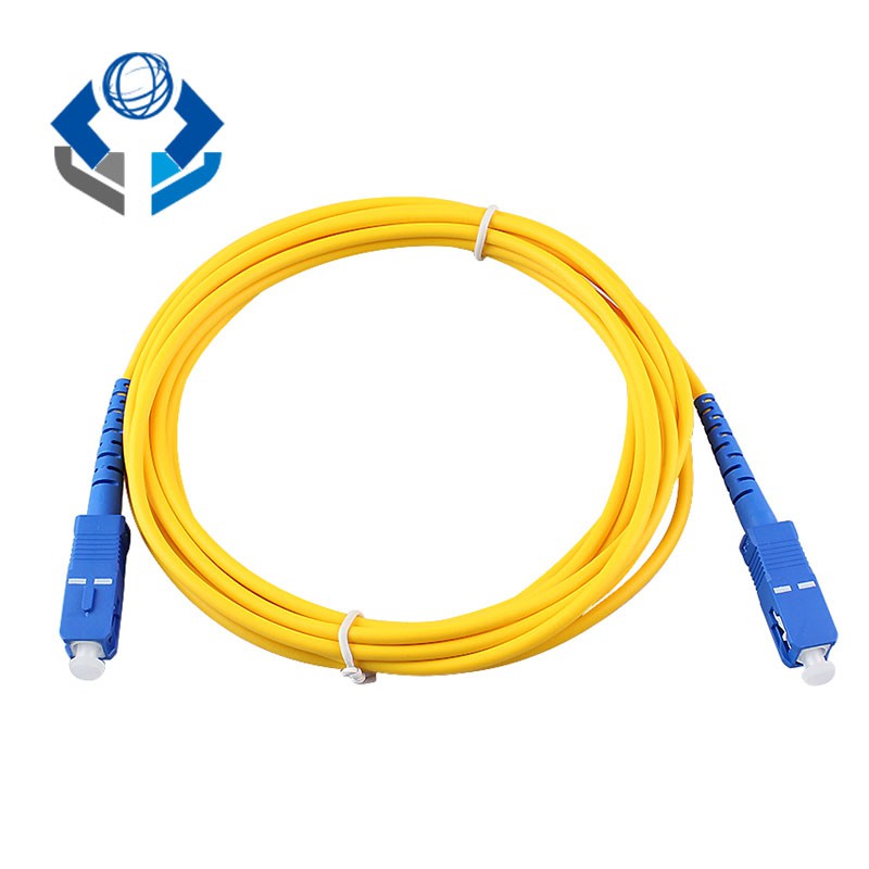 SC/UPCSC/UPCSM 3mm Fiber Optic Jumper Cable Single Mode Extension