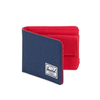 กระเป๋าสตางค์ Herschel Supply Co Roy Coin Wallet Red/Navy ของแท้ ส่ง