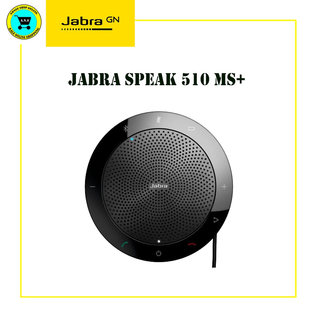 ลำโพง Jabra รุ่น Speak 510 MS PLUS เชื่อมต่อUSB, Bluetooth รับประกัน 2 ปี