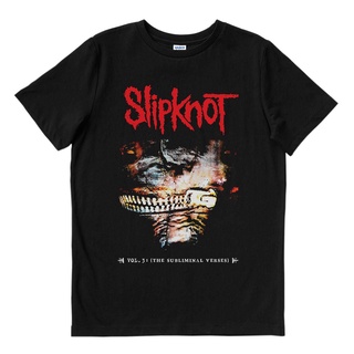 เสื้อยืดผ้าฝ้ายพรีเมี่ยมSlipknot - VOL 5 | เสื้อยืด พิมพ์ลายวงดนตรี | เพลงเมอร์ช | Unisex | เพลงเมอร์ช | ฮาร์ดคอร์โลหะ |