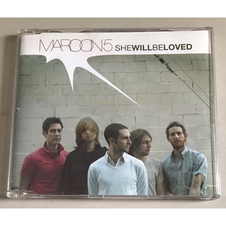 ซีดีซิงเกิ้ล ลิขสิทธิ์ มือ 2 สภาพดี...299 บาท “Maroon 5” ซิงเกิ้ล "She Will Be Loved" แผ่นหายาก Made in Australia