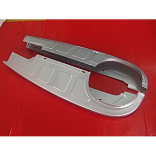 YAMAHA YB100 YL2 CHAIN CASE ASSY GUARD VINTAGE "SILVER" // บังโซ่ สีเงิน