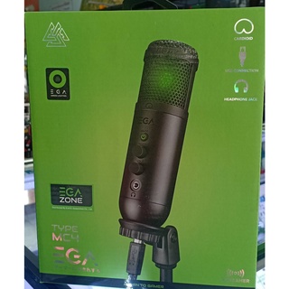 EGA TYPE MC4 Microphone Condenser 48kHz 16bit ไมค์โครสำหรับ Streamer ไลฟ์สด อัดเสียง SUPPORT YOUTUBE/TWICH/SKYPE