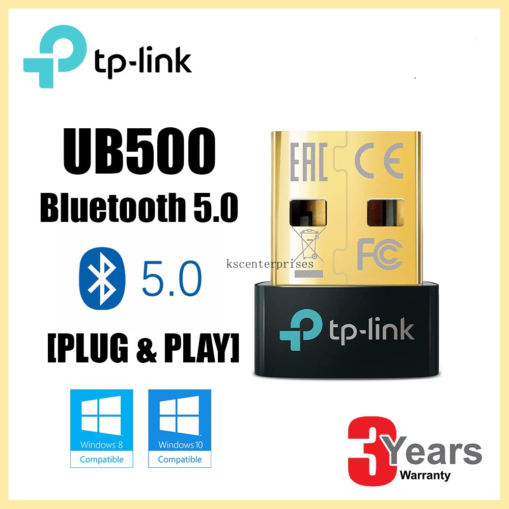 TP-Link USB 5.0 Nano Bluetooth Dongle Receiver (UB500) ตัวรับสัญญาณบลูทูธ