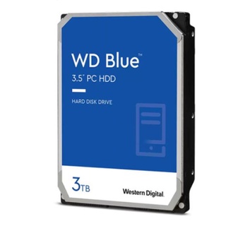 HDD WD 3TB BLUE 5400RPM Model : WD30EZAZ-3YEARS / HARDDISK DESKTOP