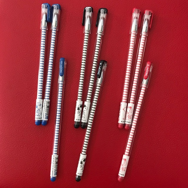 M&G SGP17518 ปากกาเจลแบบปลอก snoopy หัวแหลม 0.35