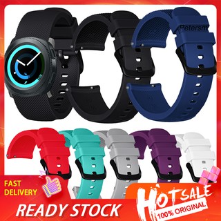 【พร้อมส่ง】สายนาฬิกาข้อมือซิลิโคน 20 มม. สําหรับ Samsung Galaxy Watch Active Gear Sport