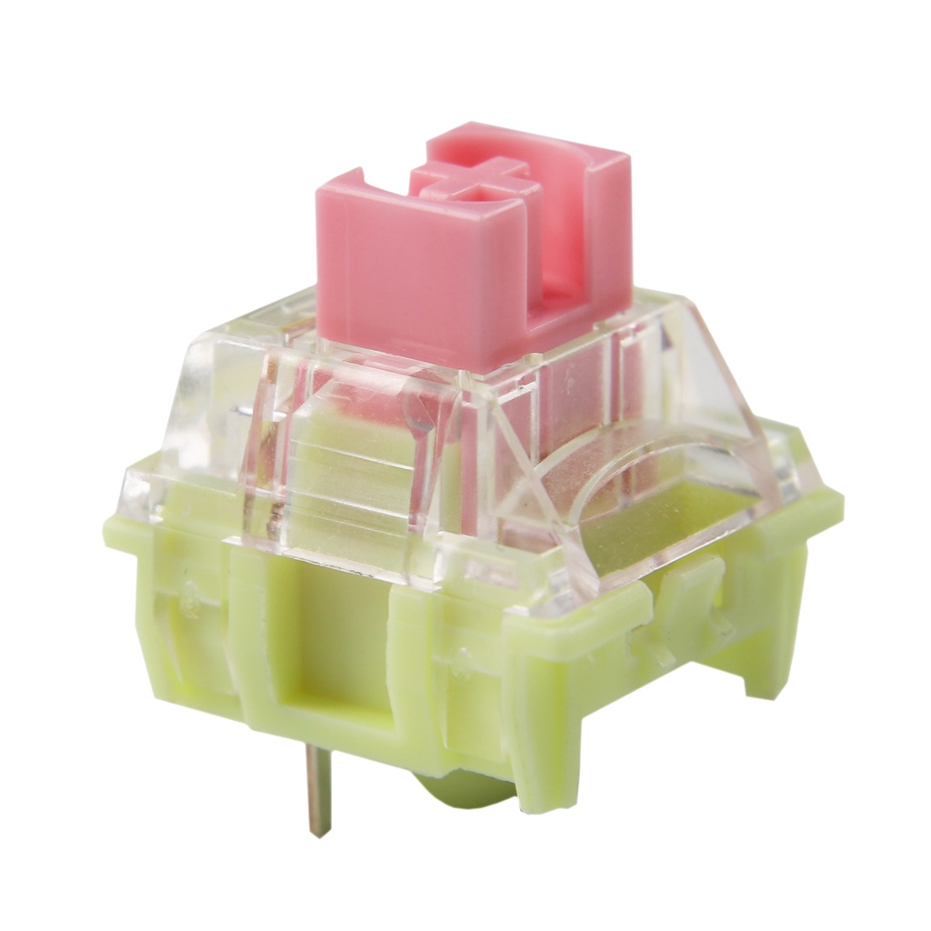 YMDK/Stocks 10 ชิ้น TTC Gold Pink V2 Switch | Linear 37g 3 ขา SMD RGB | ผ้าคลุมกันฝุ่นกันน้ํา | สําห