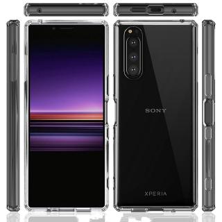 เคสกรอบพลาสติกซิลิโคนป้องกันการกระแทกสําหรับ sony xperia 5 xperia 1 xperia 5