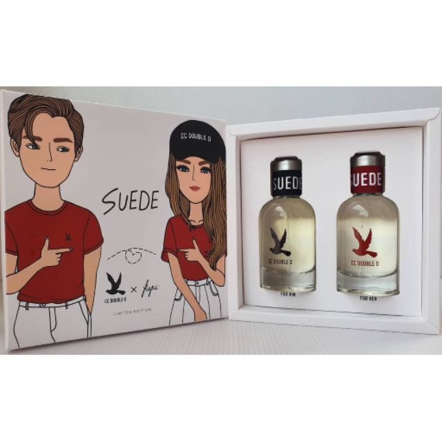 CC-OO Suede For Him &amp; Her EDT Set