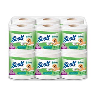 สก๊อตต์ เอ็กซ์ตร้า กระดาษชำระ ยาวพิเศษ (12 ม้วน) Scott Extra Extra Long Toilet Paper (12 Rolls)