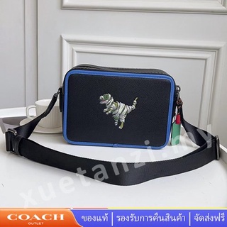 COACH C6930 ผู้ชายกระเป๋าแฟชั่นกระเป๋าสะพายสบาย ๆ