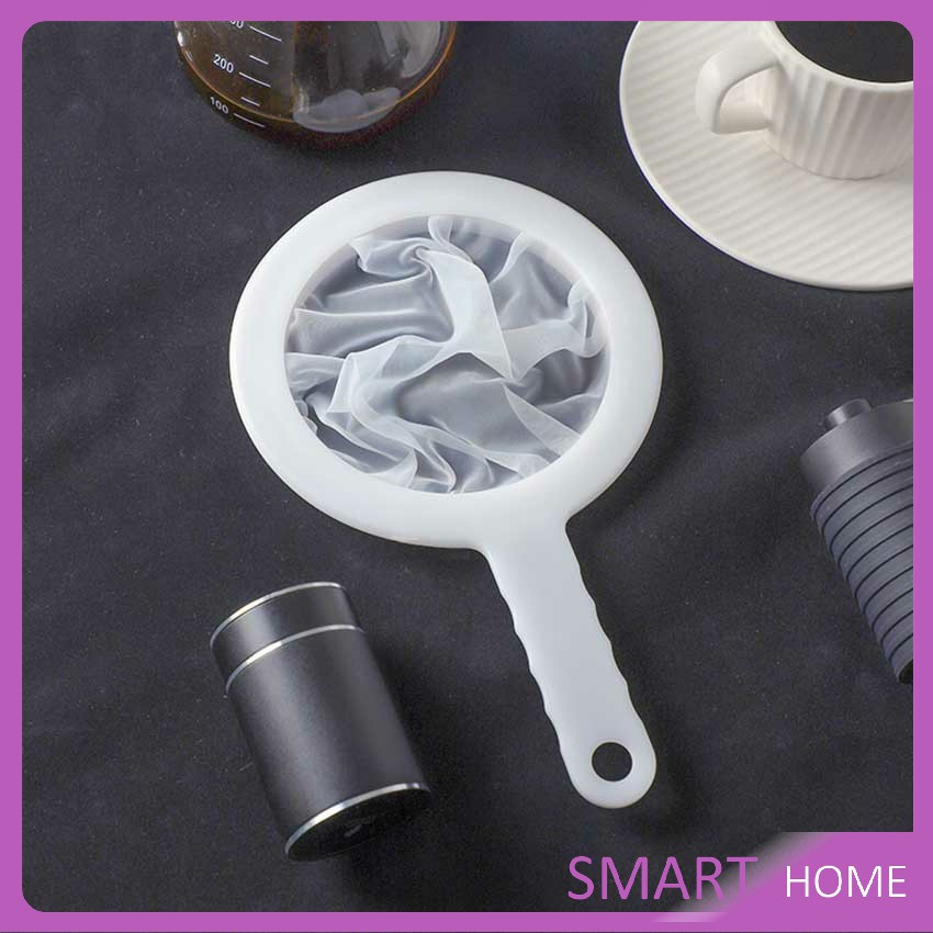 กระชอนไนล่อน ความถี่ 100 – 400 mesh  กรองชา กาเเฟ  กระชอนกรองของเหลว แทนผ้าขาวบาง Filter mesh ราคา ถูกที่สุด ดีลบีเคเค แกลเลอรีภาพที่ 5