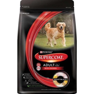 Supercoat adult สูตรสุนัขโต รสเนื้อขนาด 3 กก.