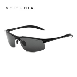 VEITHDIA  อลูมิเนียมบุรุษแว่สายตาอุปกรณ์เสริมสำหรับผู้ชาย 6518