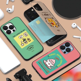 เคสโทรศัพท์มือถือ แบบแม่เหล็ก ลาย Kakao Friends Cafe Season 3 สไตล์เกาหลี สําหรับ Galaxy Note20 Note20 Ultra Note10 Note10 Plus