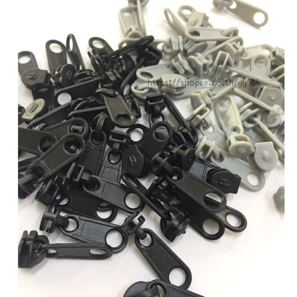 หัวซิปพลาสติก เบอร์ 3  100, 500 ชิ้น