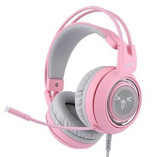 SOMiC G951 PINK 7.1 Surround Sound Gaming Headphone หูฟังเกมมิ่ง