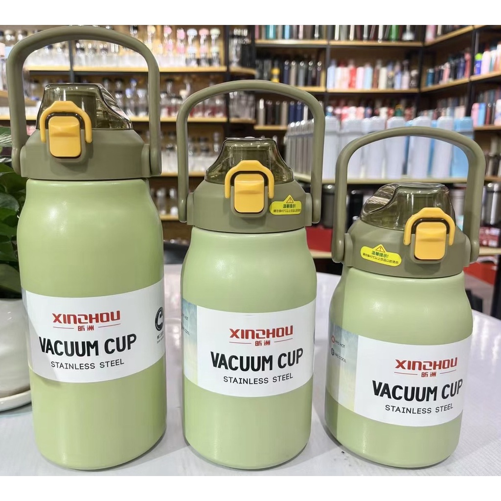 กระติกน้ำ ขวดน้ำ1.0L 1.2L 1.5L แท้งค์เก็บอุณหภูมิ สแตนเลส316กระติกน้ำเก็บความร้อน ขวดน้ำเดินทางพร้อม