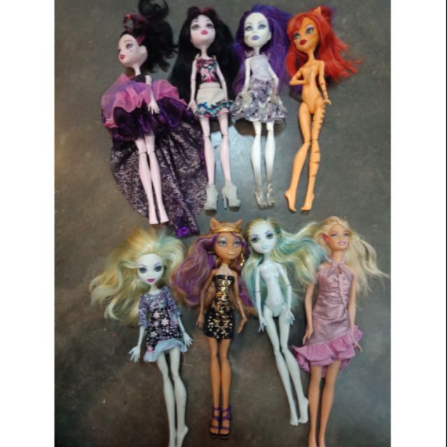 Monster high,barbie,  มอนเตอร์ไฮน์ ,บาร์บี้. มือสอง. สถาพดี ของแท้