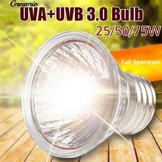 หลอดไฟ X 25 / 50 / 75 W 110 V E 27 Uva + Uvb สําหรับเลี้ยงสัตว์เลื้อยคลาน Brooder