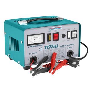 TOTAL เครื่องชาร์จแบตเตอรี่ 12V / 24V  220V รุ่น TBC1601 ( Battery Charger )