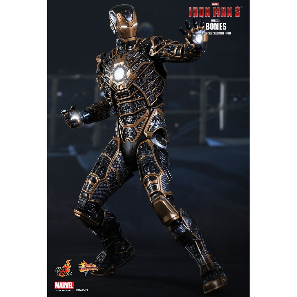 In-Stock 1:6 ( IRONMAN MARK XLI ) Hot Toys  IRON MAN 3 - BONES Armor 1/6 Scale Action Figure