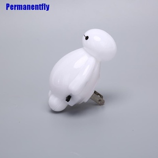 (Permanentfly) Baymax หลอดไฟกลางคืน รูปฮีโร่ ขนาดใหญ่ ประหยัดพลังงาน 6 ชิ้น 6 ชิ้น