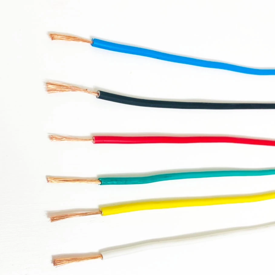 สายไฟ VSF สายไฟเดี่ยว 0.5-2.5 sq.mm คอนโทรล ใช้กับ 12V - 220V ได้ สายไฟสี แบบฝอย ใช้ในบ้าน รถยนต์ มอไซค์ คละยี่ห้อมีมอก thumbnail 4