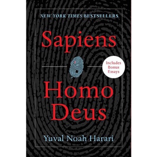 NEW หนังสือใหม่ SAPIENS/HOMO DEUS WITH BONUS MATERIAL BOX SET