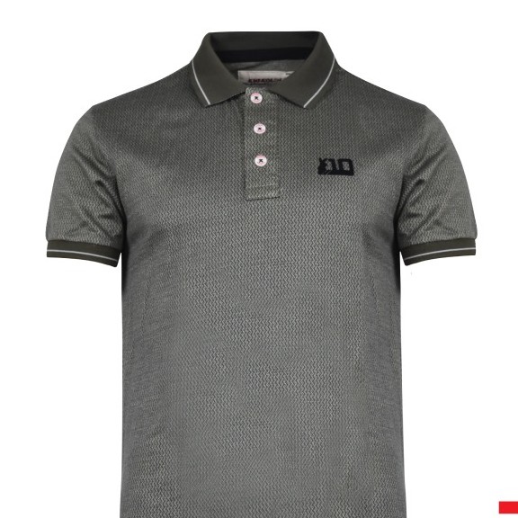 เสื้อโปโลคุฟคอร่า ทรงตรง P31-GR01